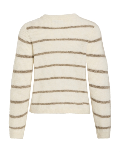 Vila - VILory O-Neck Cardigan - Eggnog 
